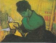 Vincent Van Gogh Woman reading a novel oil on canvas